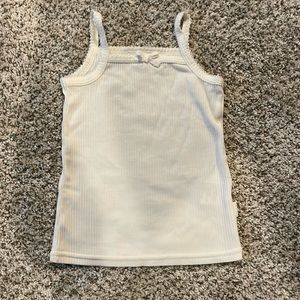 Jamie Kay Cotton Modal Singlet Milk 1yr